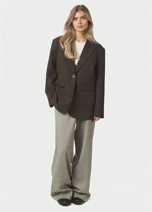 Aarielle structure blazer Dark Brown Neo Noir 